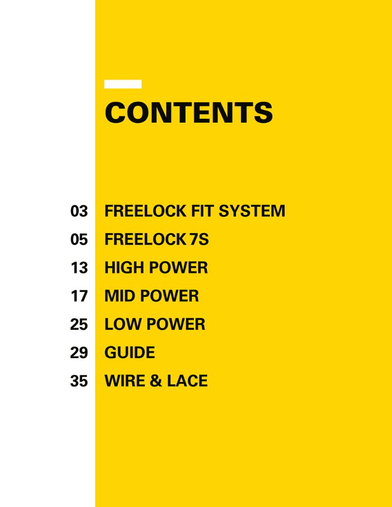 2021/2022 FREELOCK E-CATALOGUE 2페이지