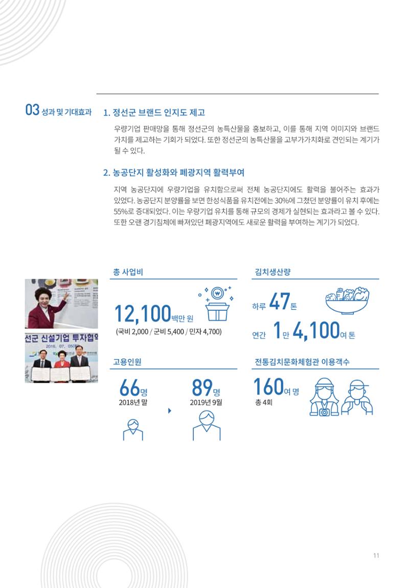 폐광지역 개발기금 사용 우수사례집 11페이지