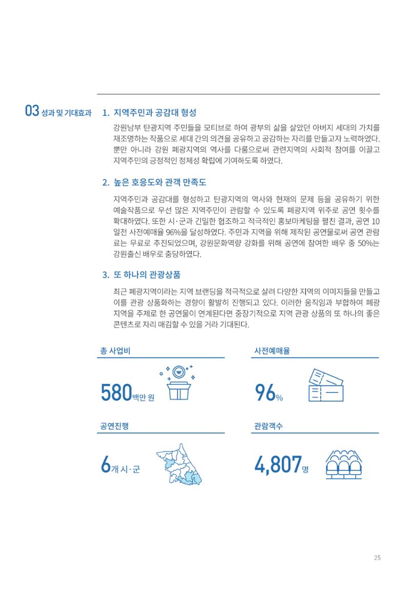 폐광지역 개발기금 사용 우수사례집 25페이지