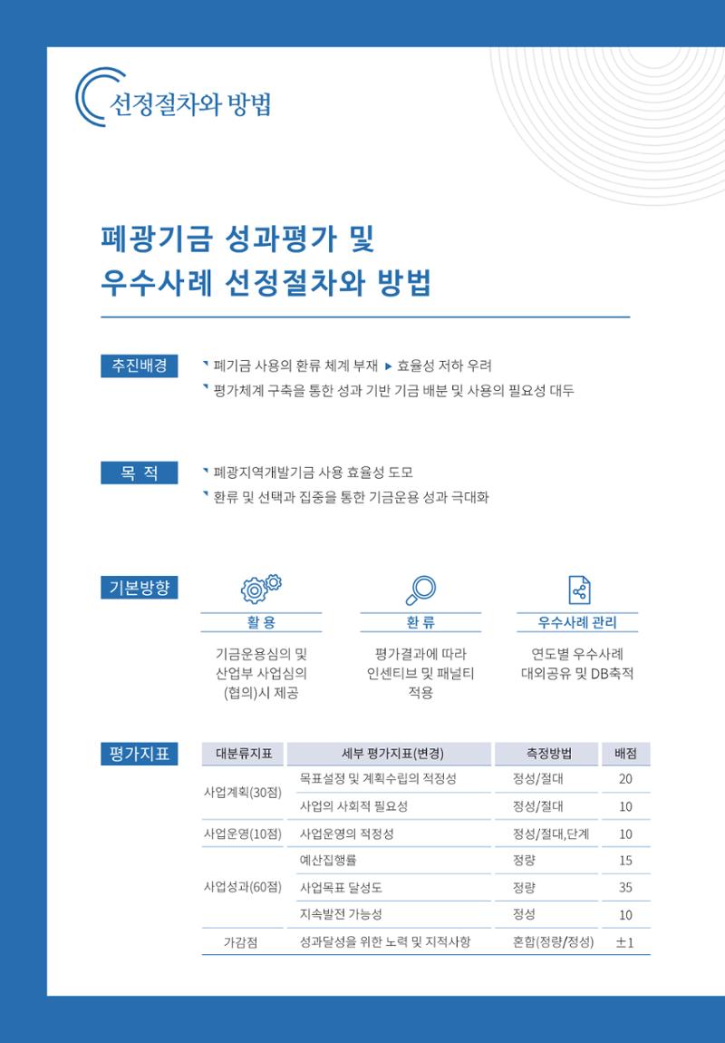 폐광지역 개발기금 사용 우수사례집 4페이지