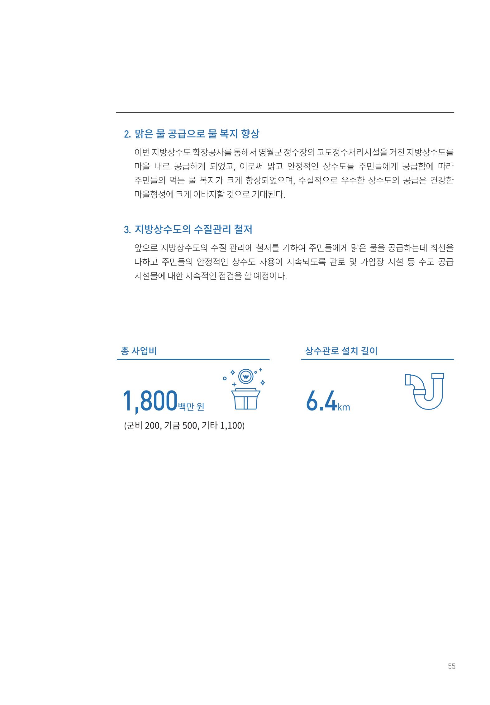 폐광지역 개발기금 사용 우수사례집 55페이지