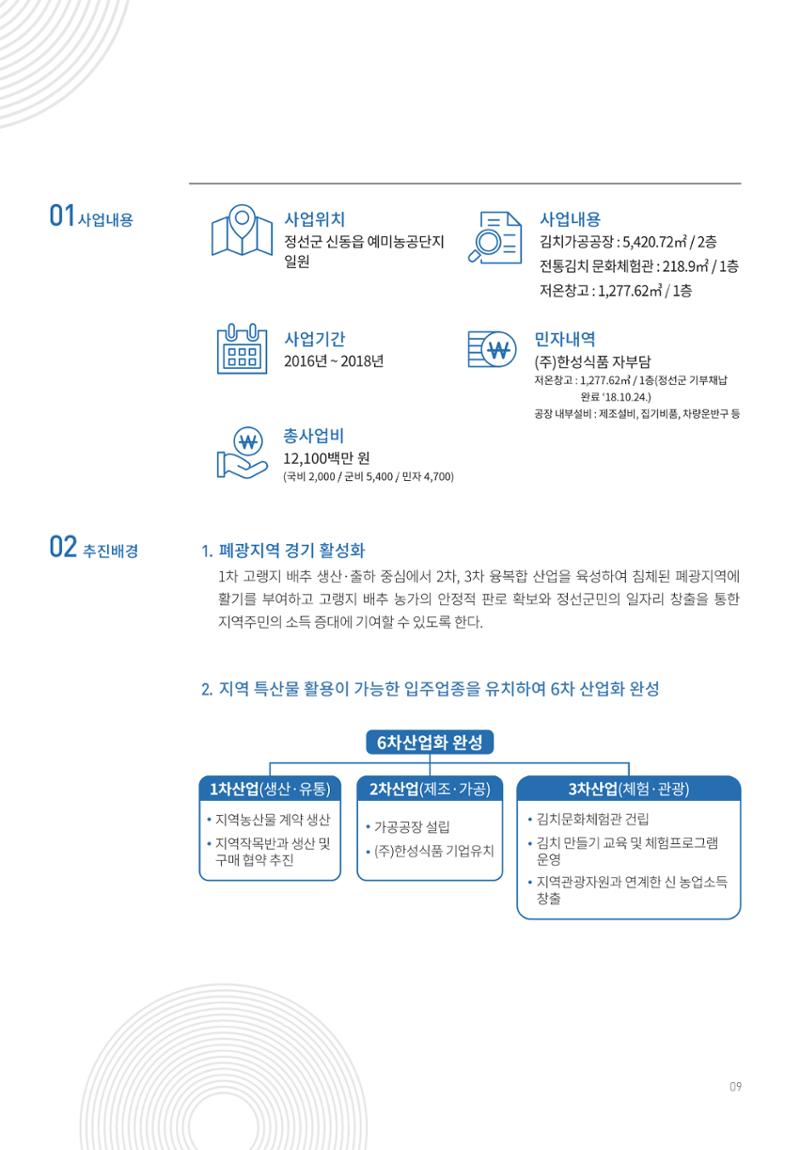 폐광지역 개발기금 사용 우수사례집 9페이지