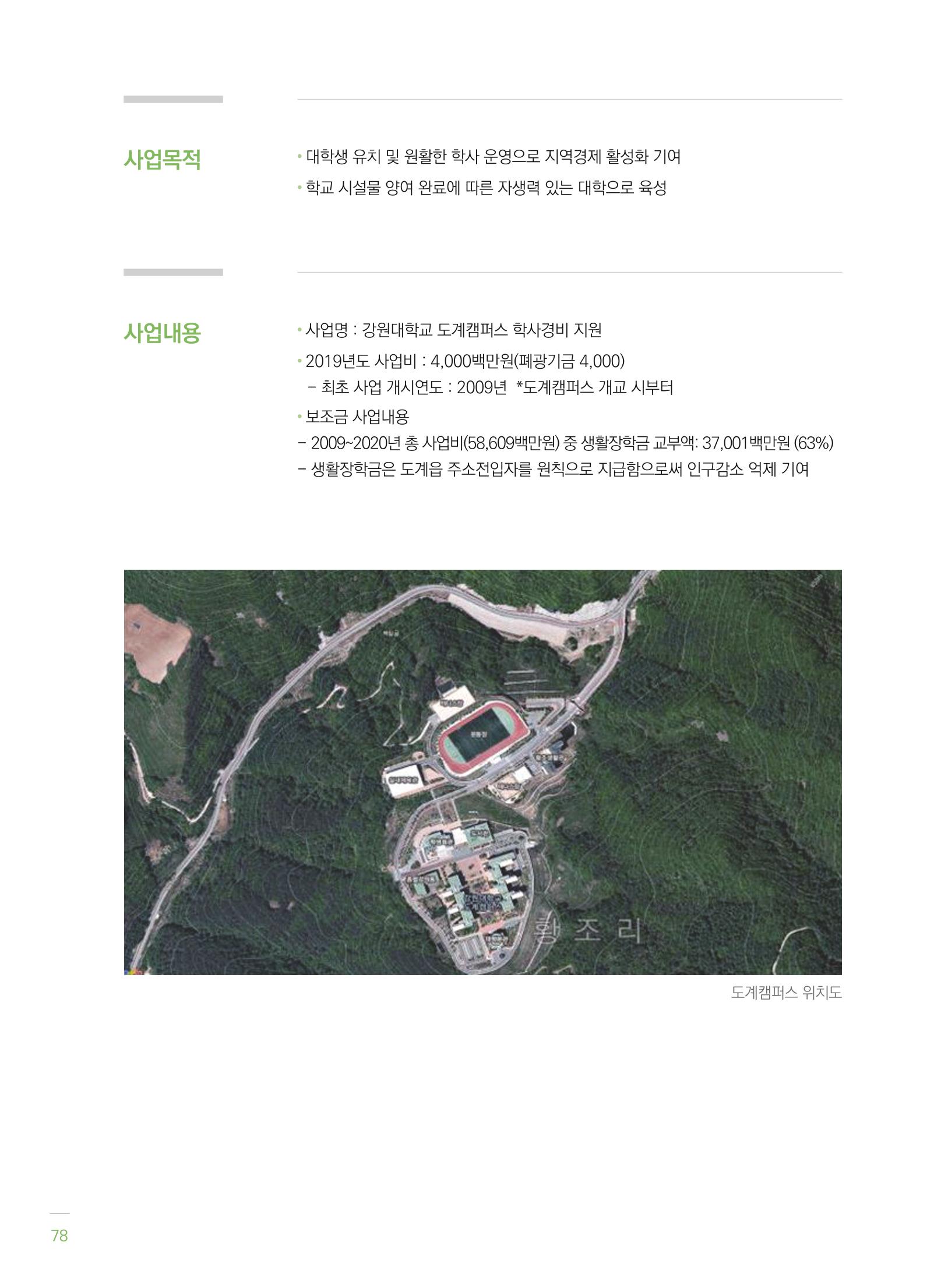 폐광지역개발기금 사용 우수사례집(2020) 80페이지
