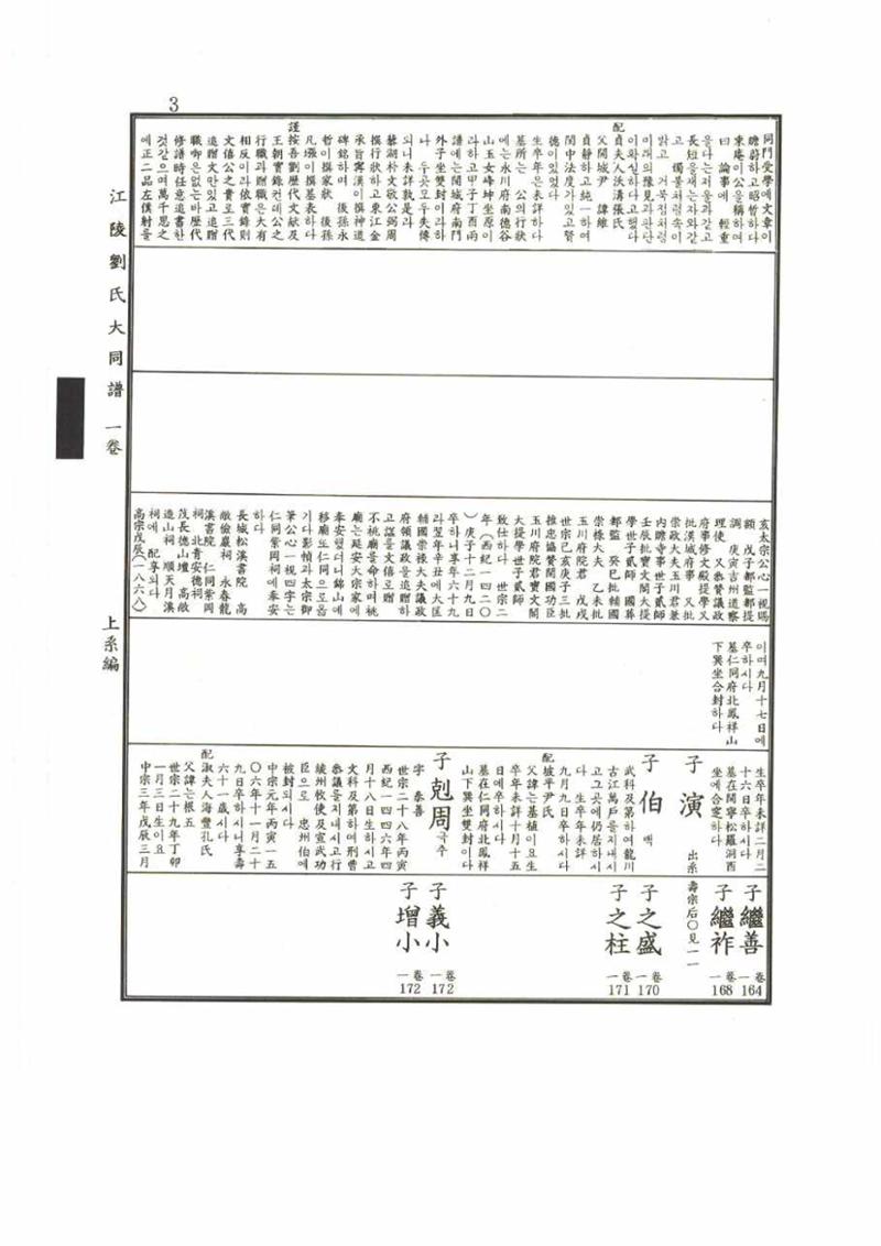 강릉유씨대동보1권 3페이지