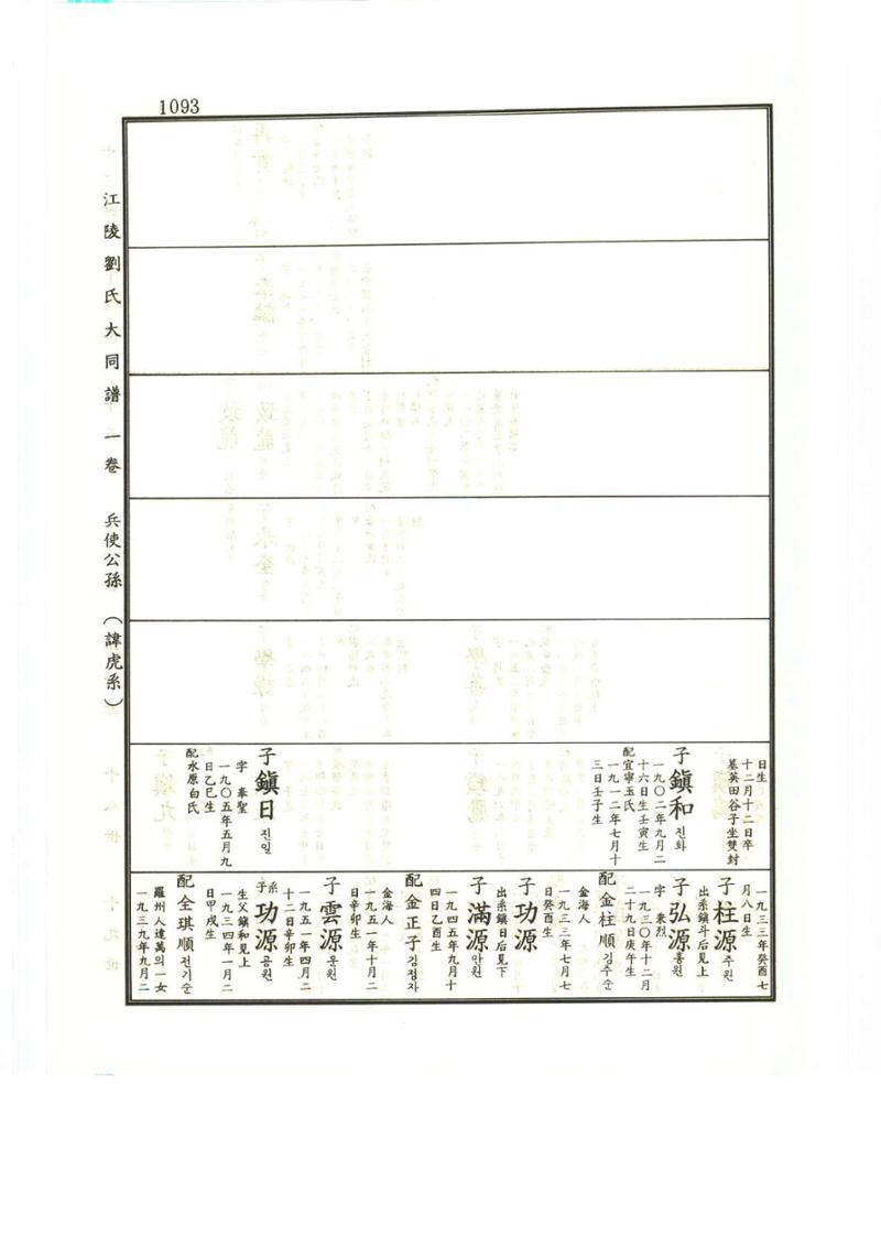 강릉유씨대동보1권하 544페이지