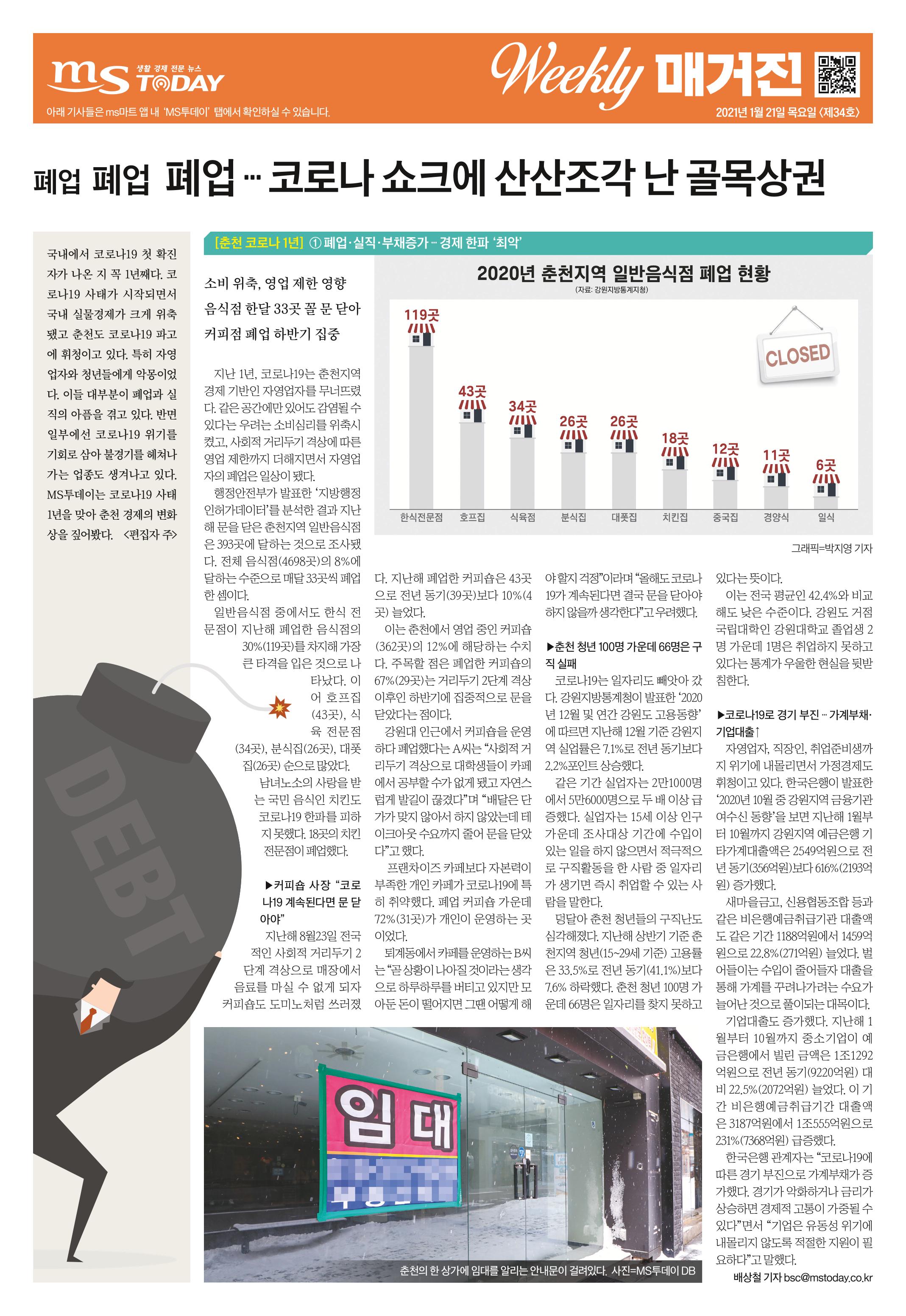 위클리매거진 34호 1페이지