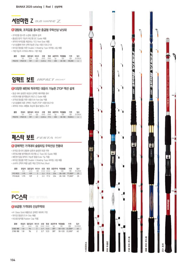 2020 BANAX CATALOG 104페이지