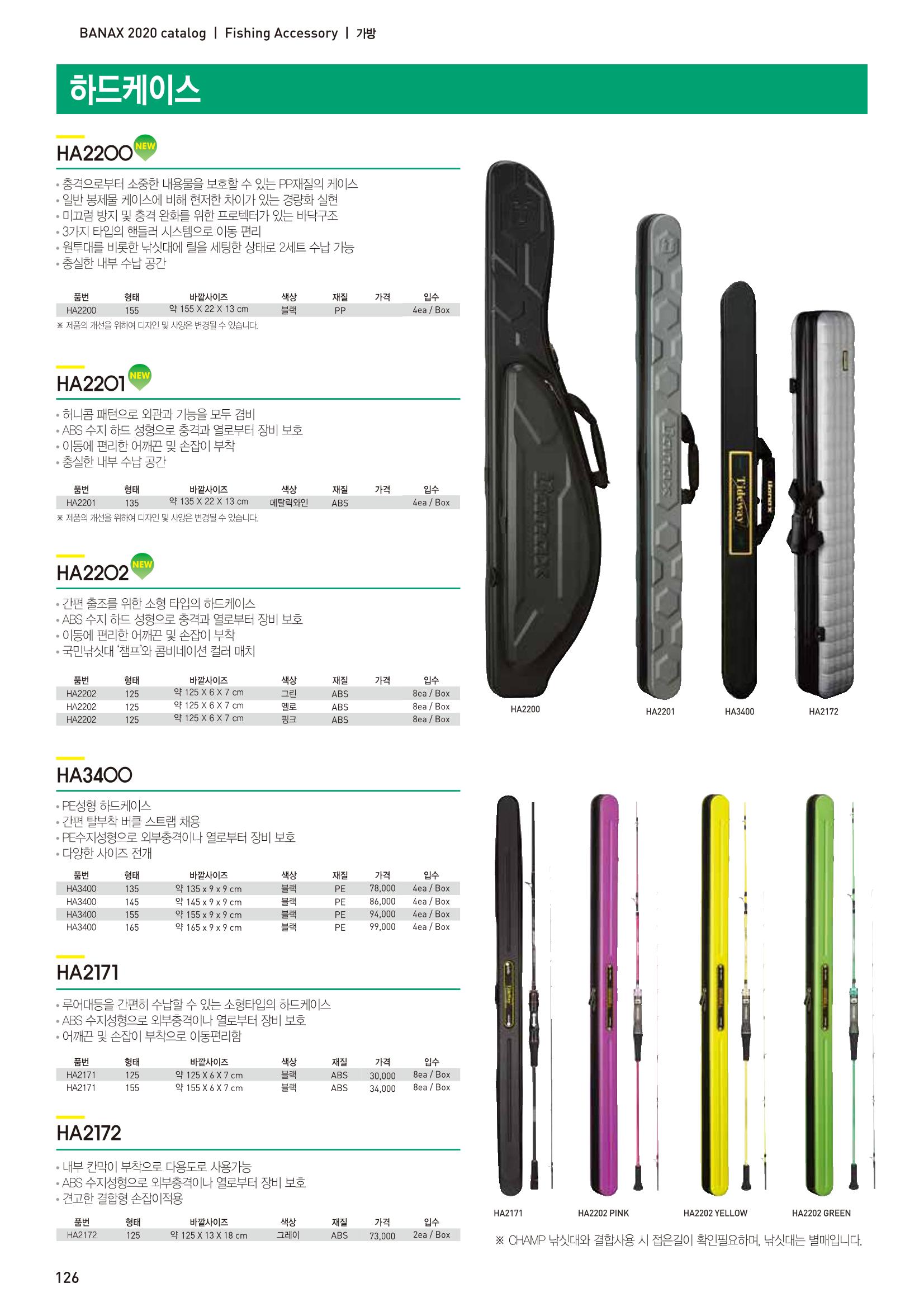 2020 BANAX CATALOG 126페이지