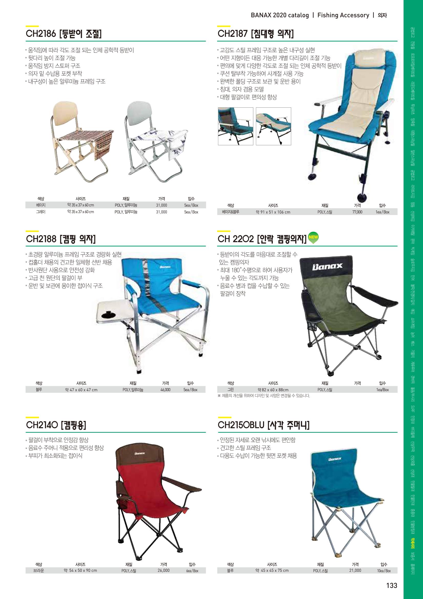 2020 BANAX CATALOG 133페이지