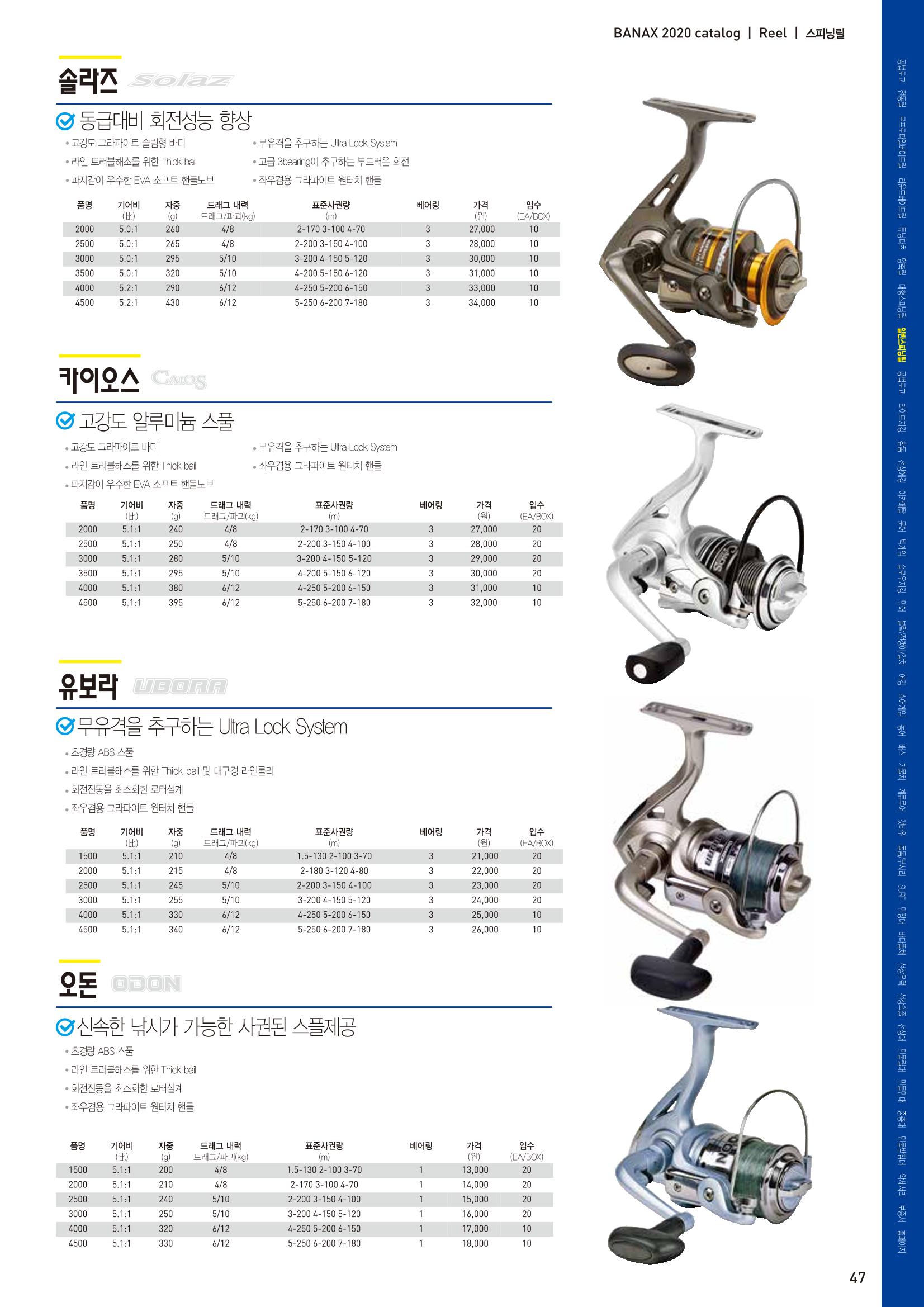 2020 BANAX CATALOG 47페이지
