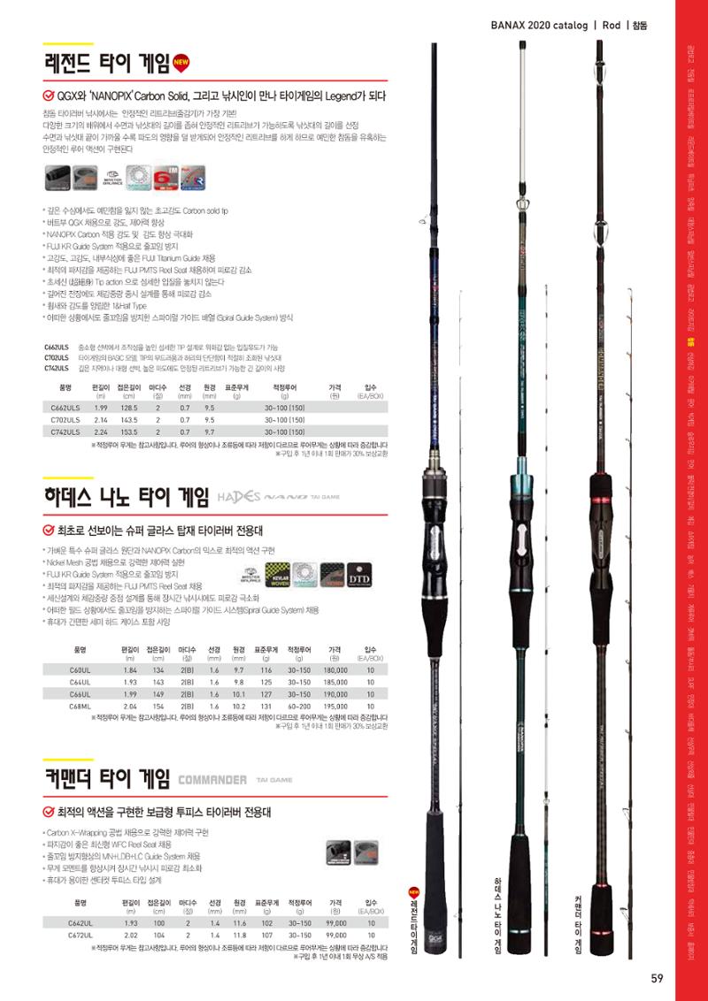 2020 BANAX CATALOG 59페이지