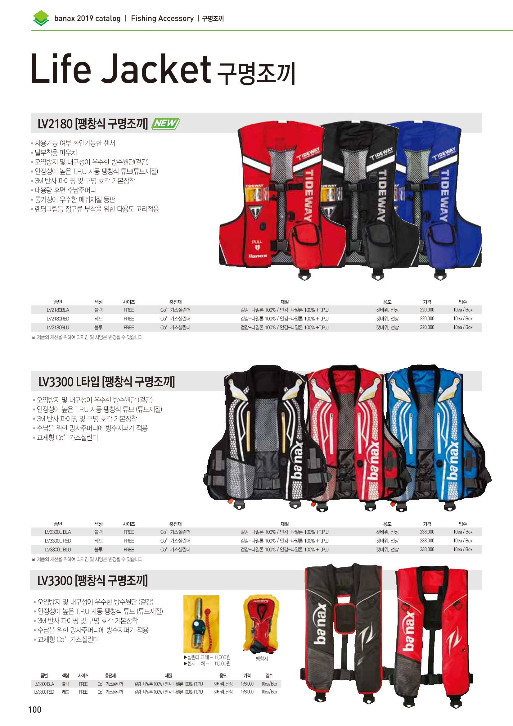 BANAX 2019 CATALOG 100페이지