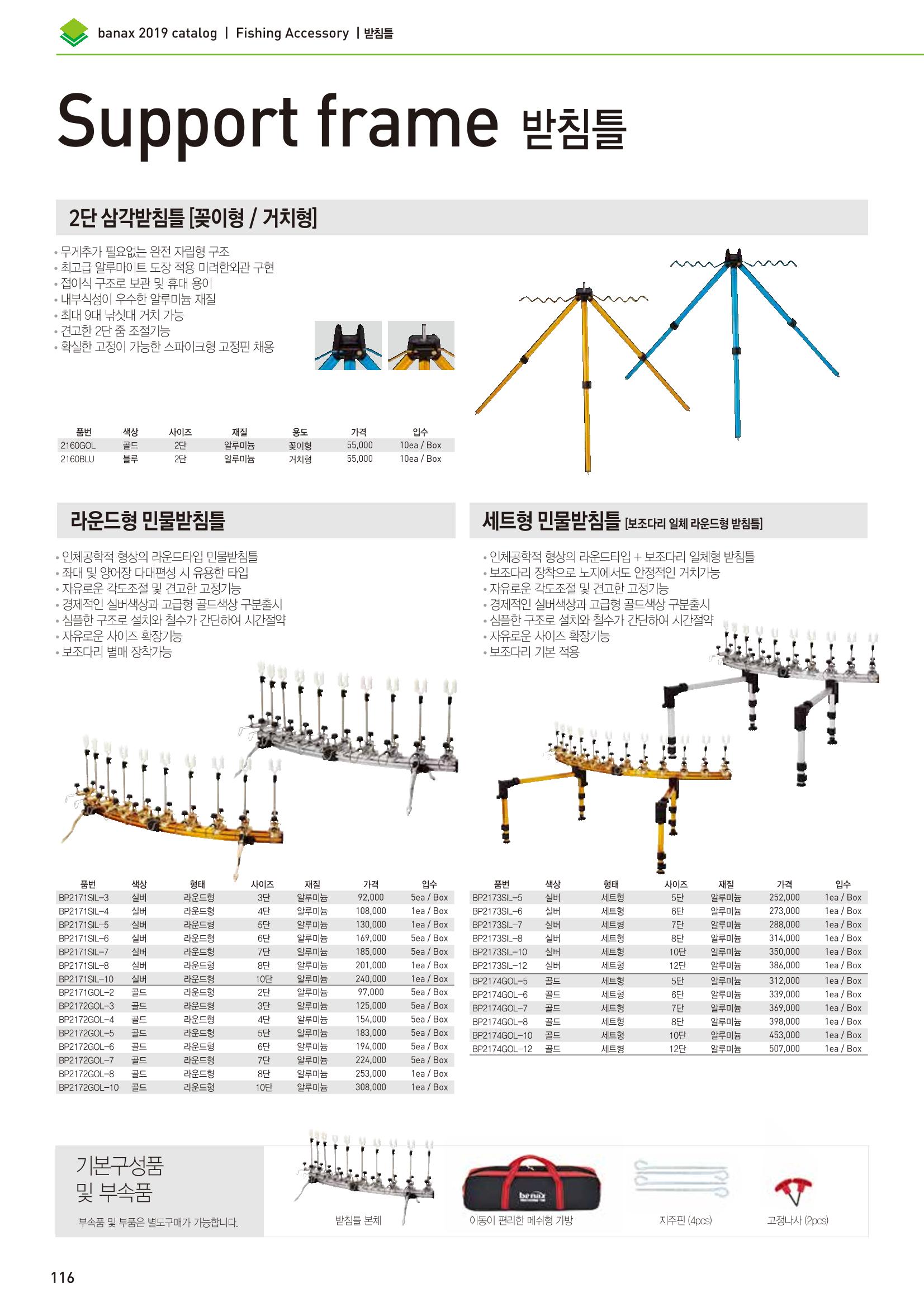 BANAX 2019 CATALOG 116페이지