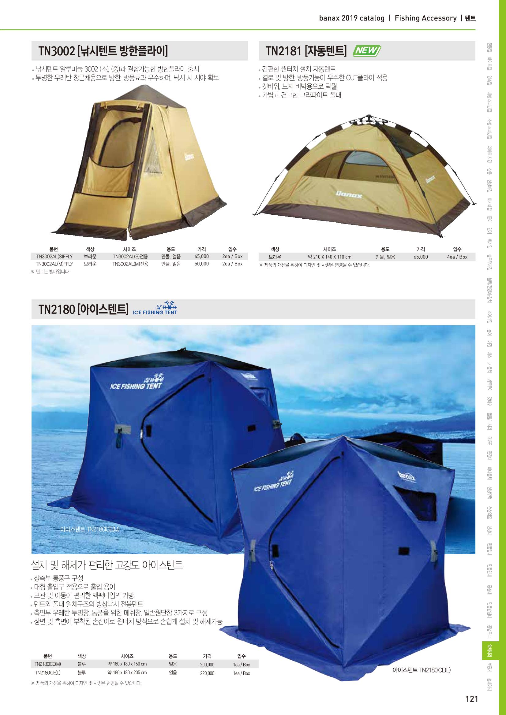 BANAX 2019 CATALOG 121페이지