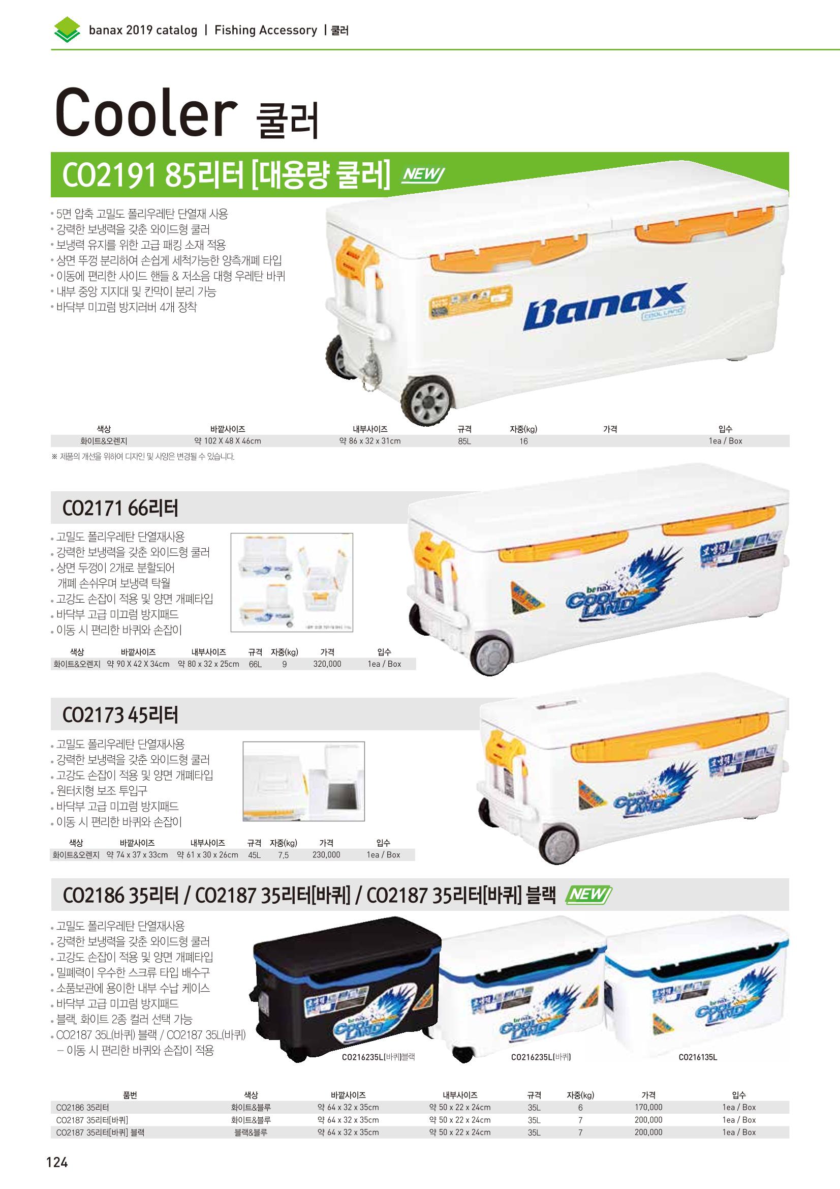 BANAX 2019 CATALOG 124페이지