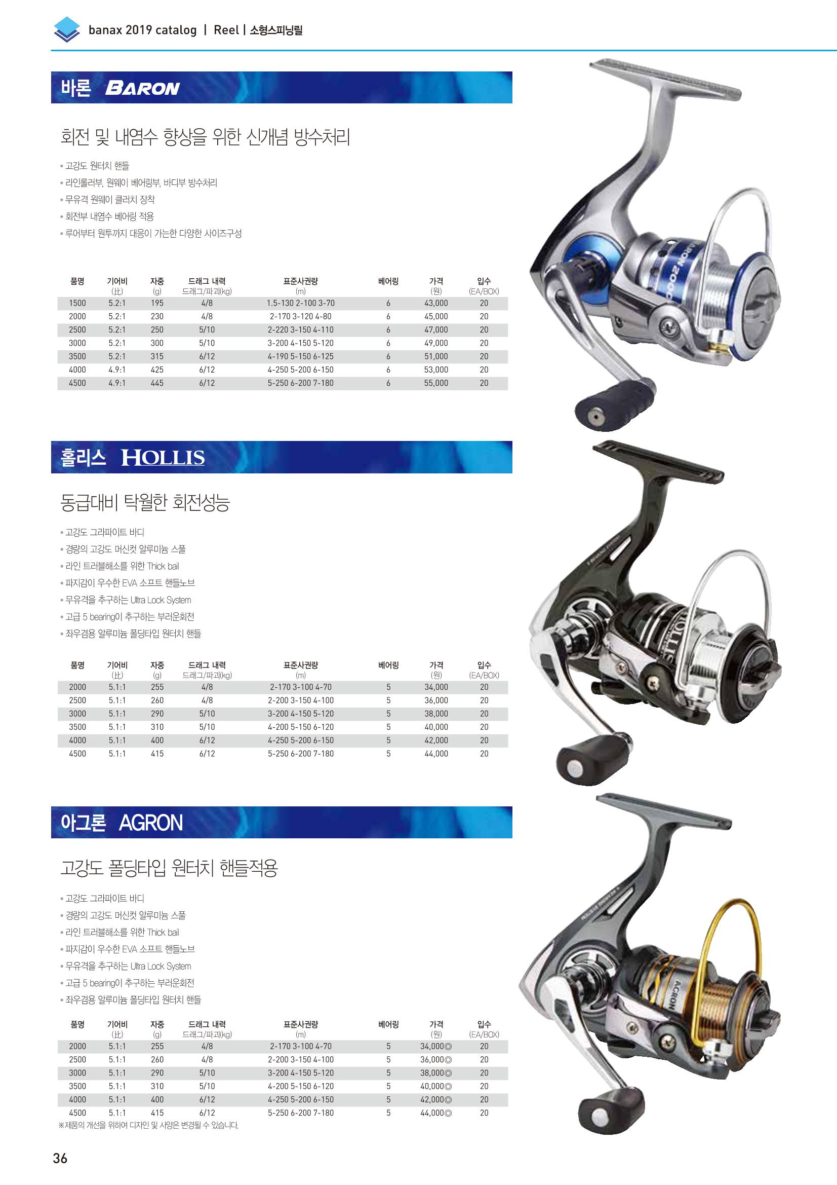 BANAX 2019 CATALOG 36페이지