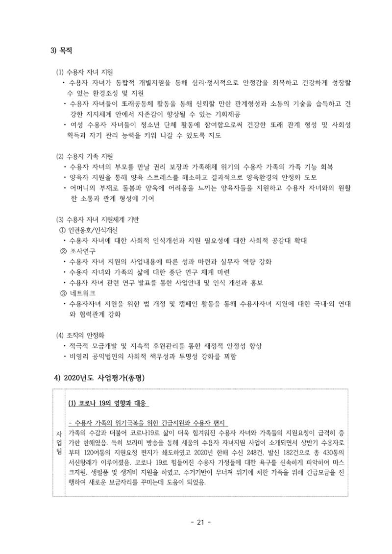 아동복지실천회 세움 제 6차 정기총회 23페이지