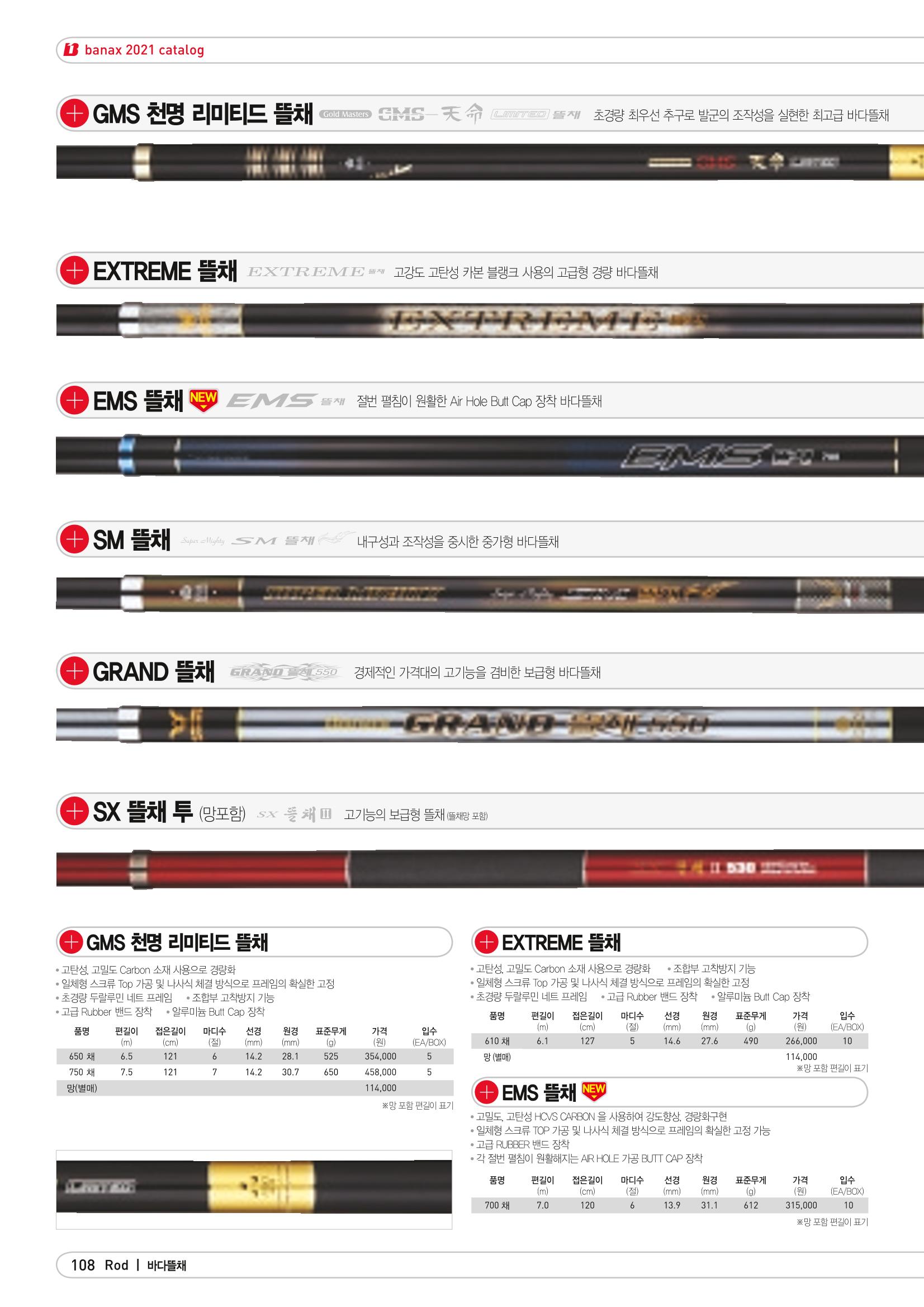 2021 BANAX CATALOG 108페이지