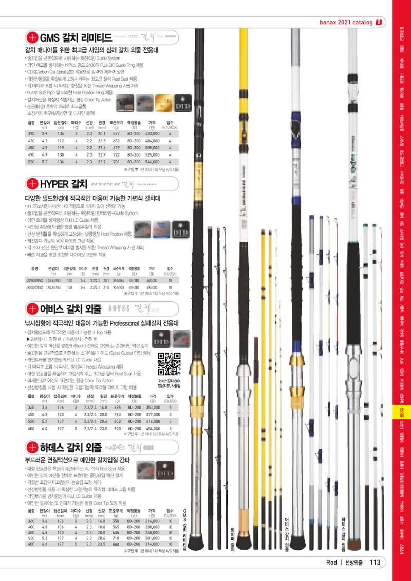 2021 BANAX CATALOG 113페이지