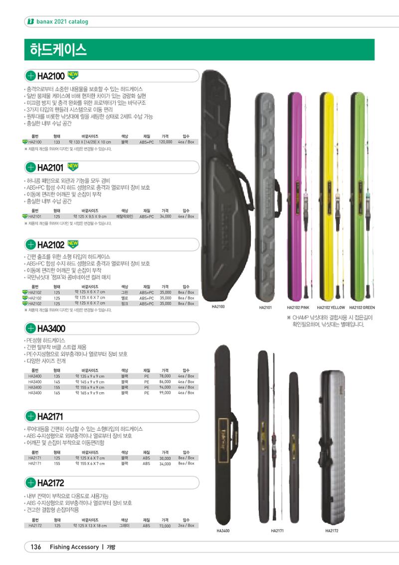 2021 BANAX CATALOG 136페이지