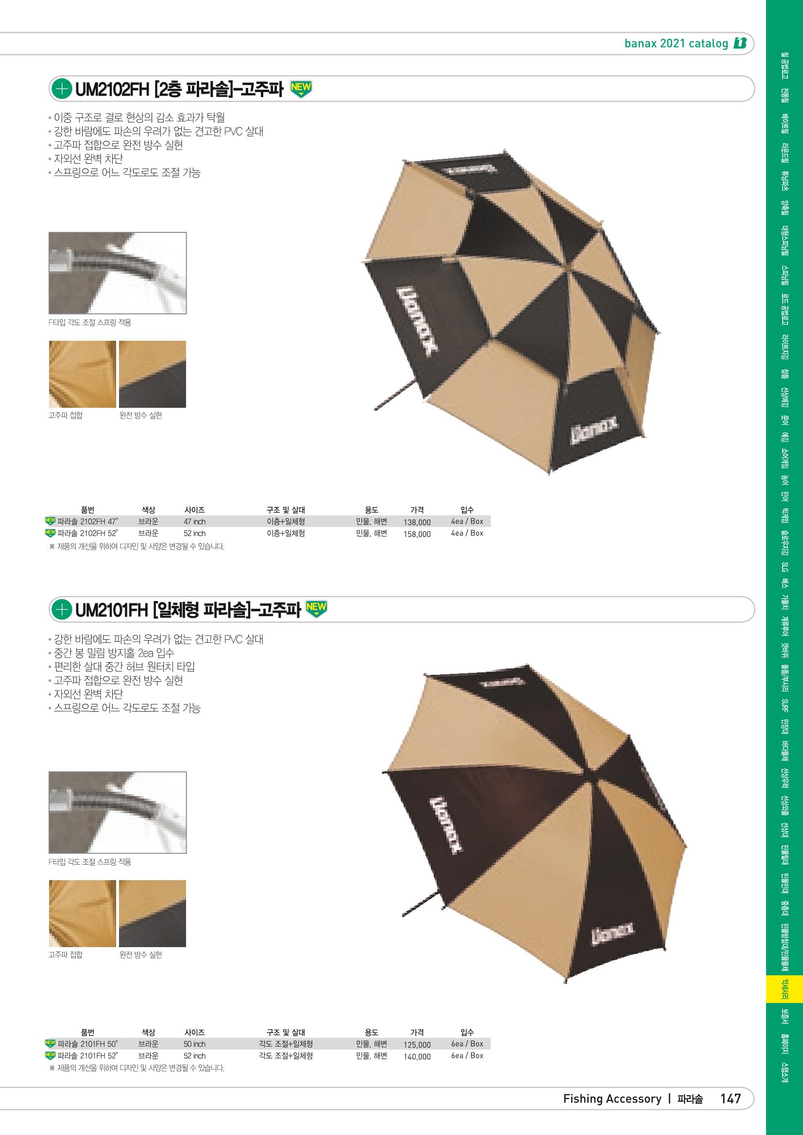 2021 BANAX CATALOG 147페이지