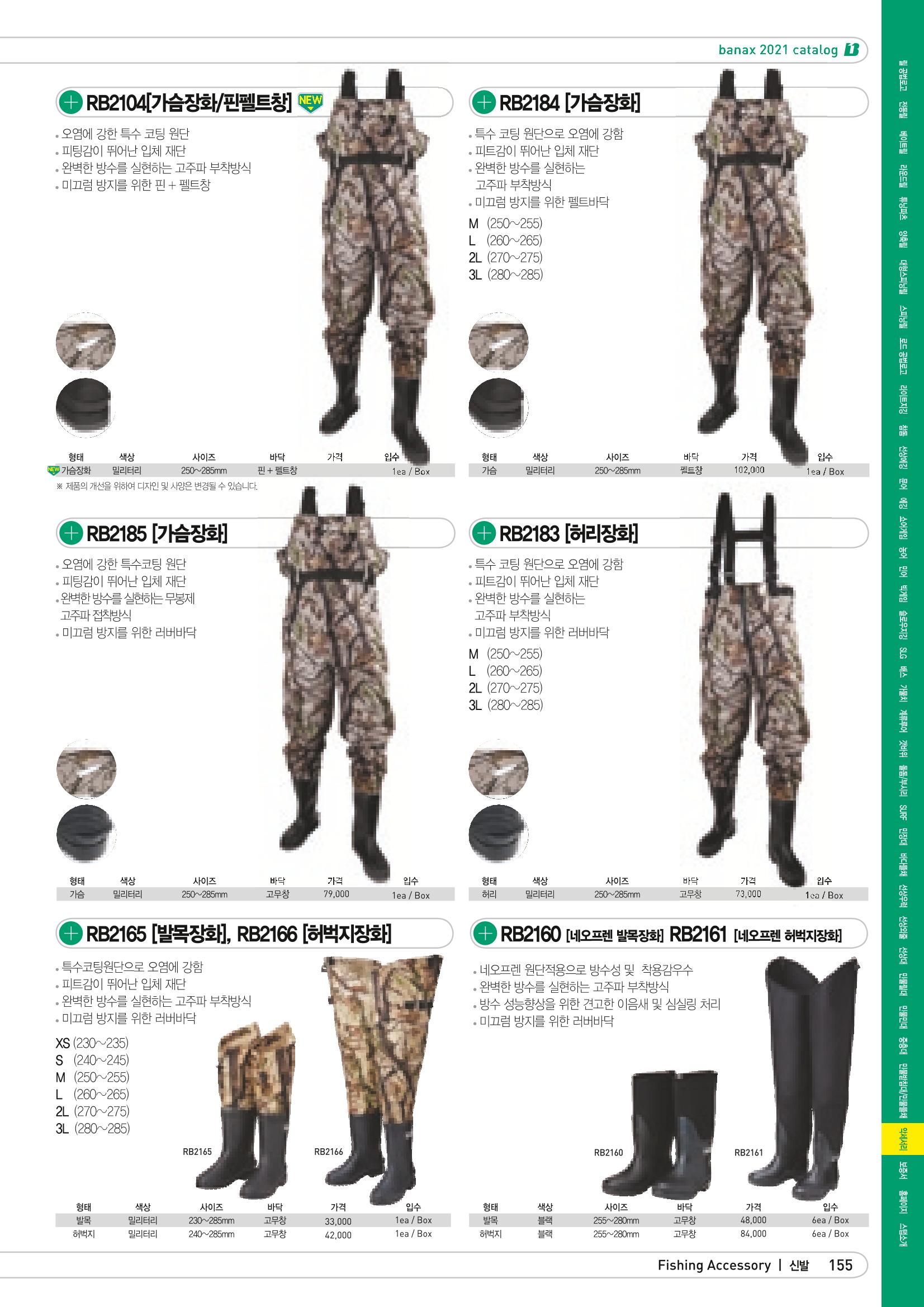 2021 BANAX CATALOG 155페이지