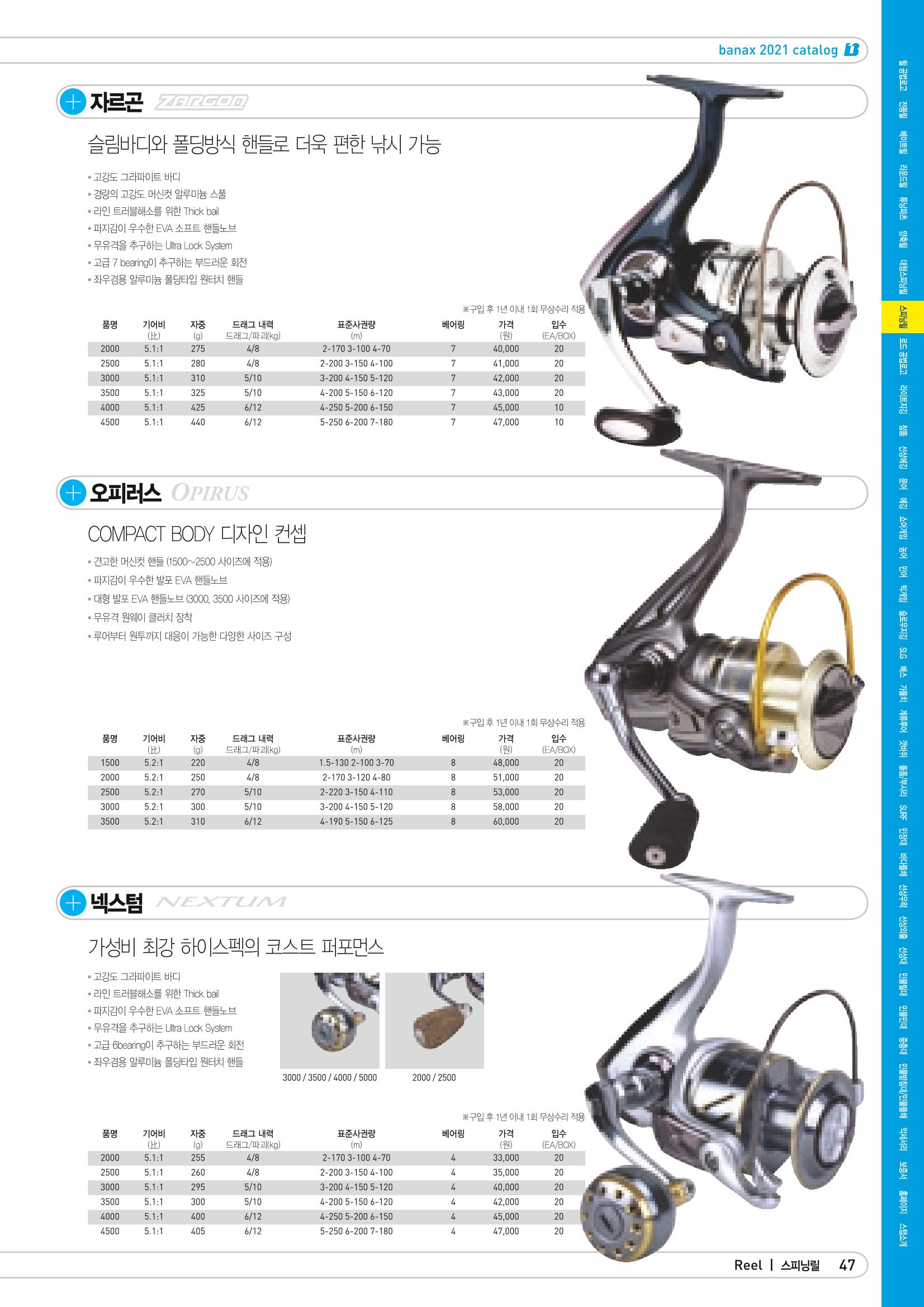 2021 BANAX CATALOG 47페이지