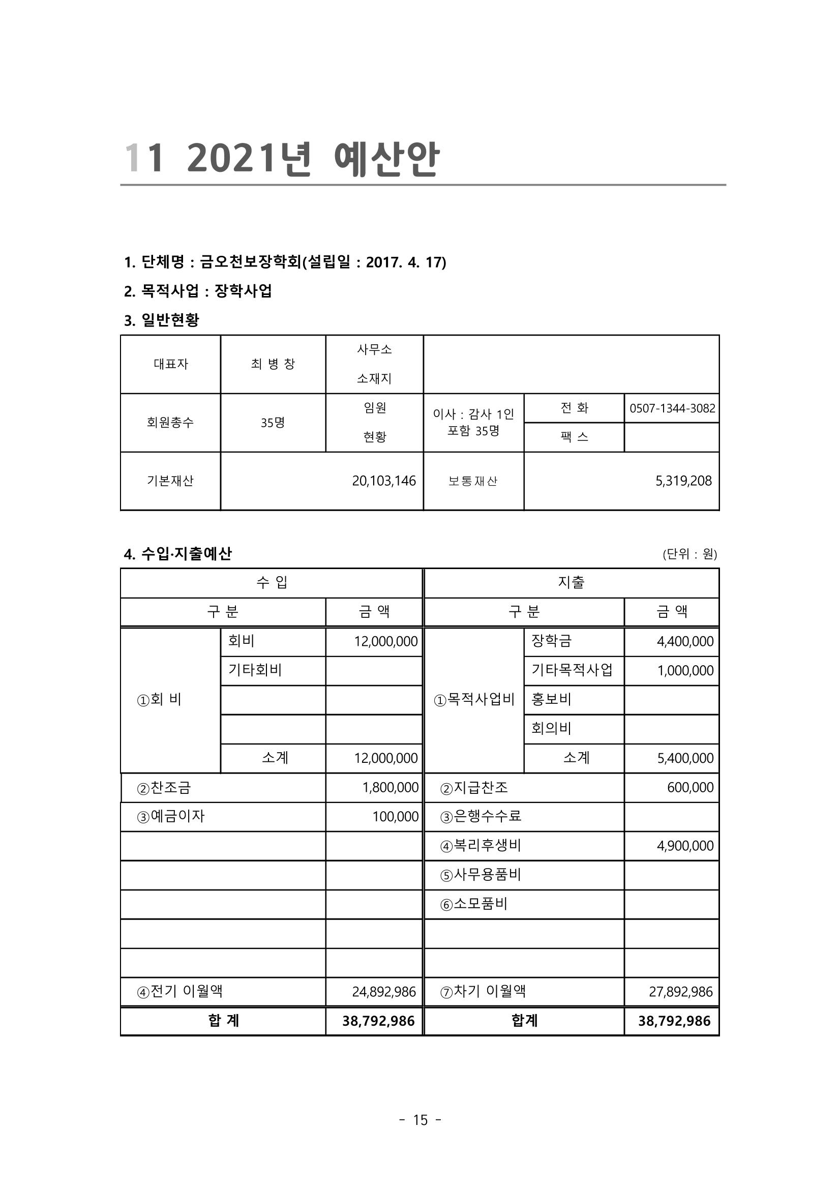 금오천보장학회 홍보자료 15페이지
