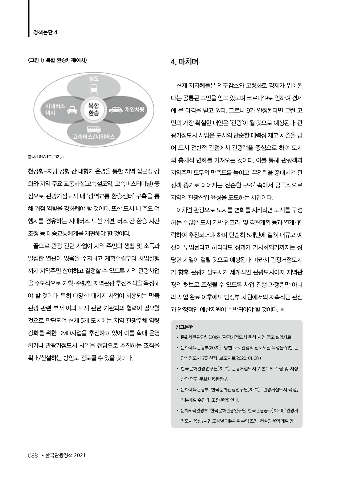 한국관광정책 - 2021 SPRING No.83 89페이지