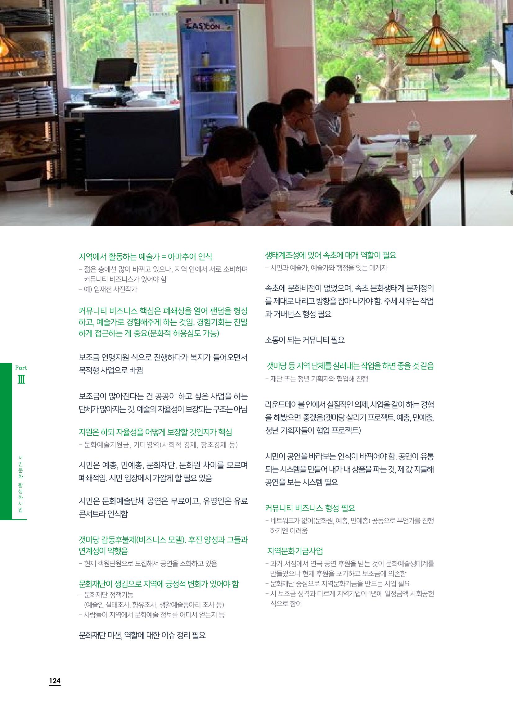2020 속초 문화특화지역조성사업 연감 124페이지