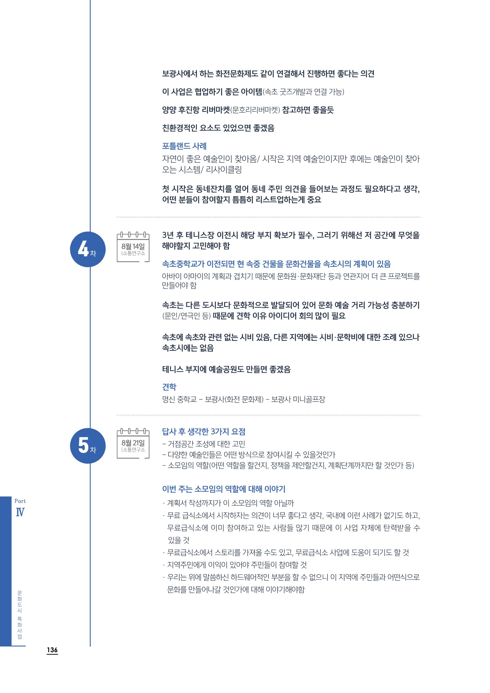 2020 속초 문화특화지역조성사업 연감 136페이지