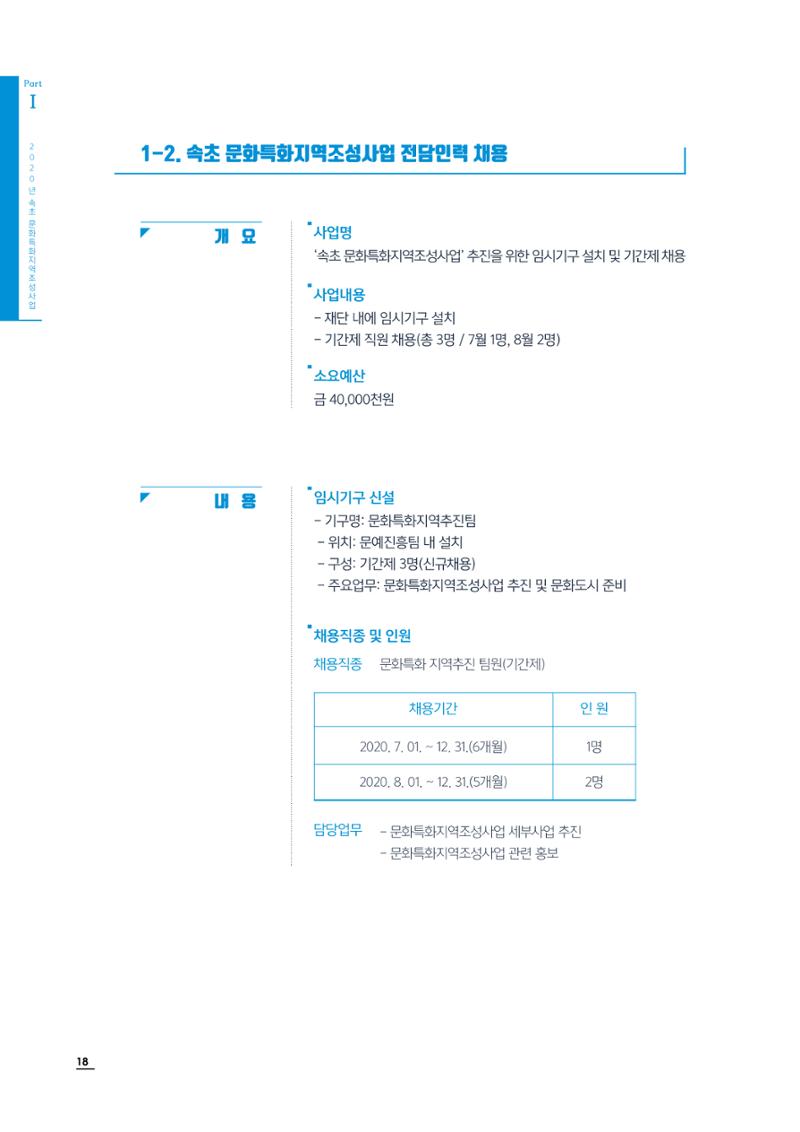 2020 속초 문화특화지역조성사업 연감 18페이지