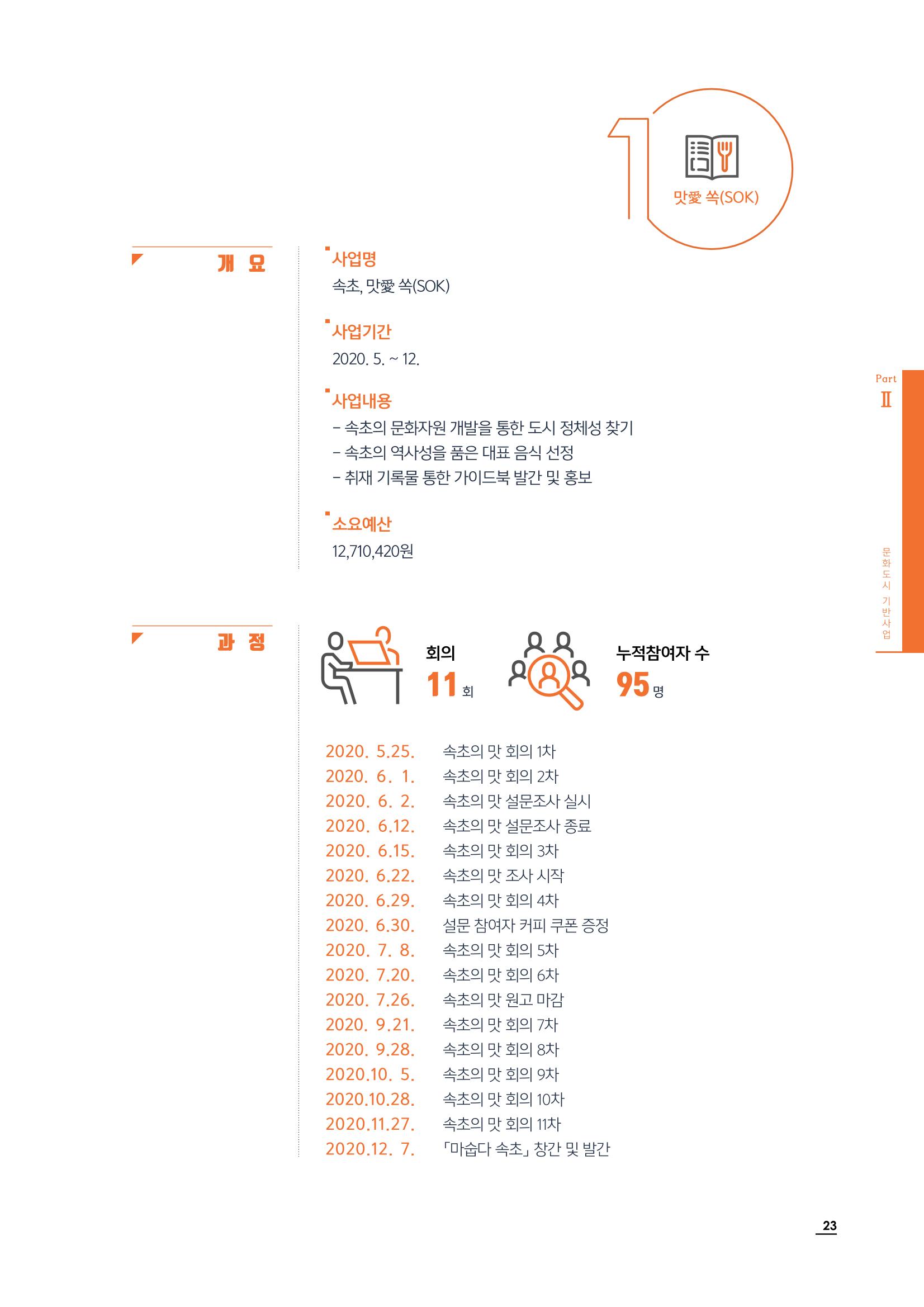 2020 속초 문화특화지역조성사업 연감 23페이지
