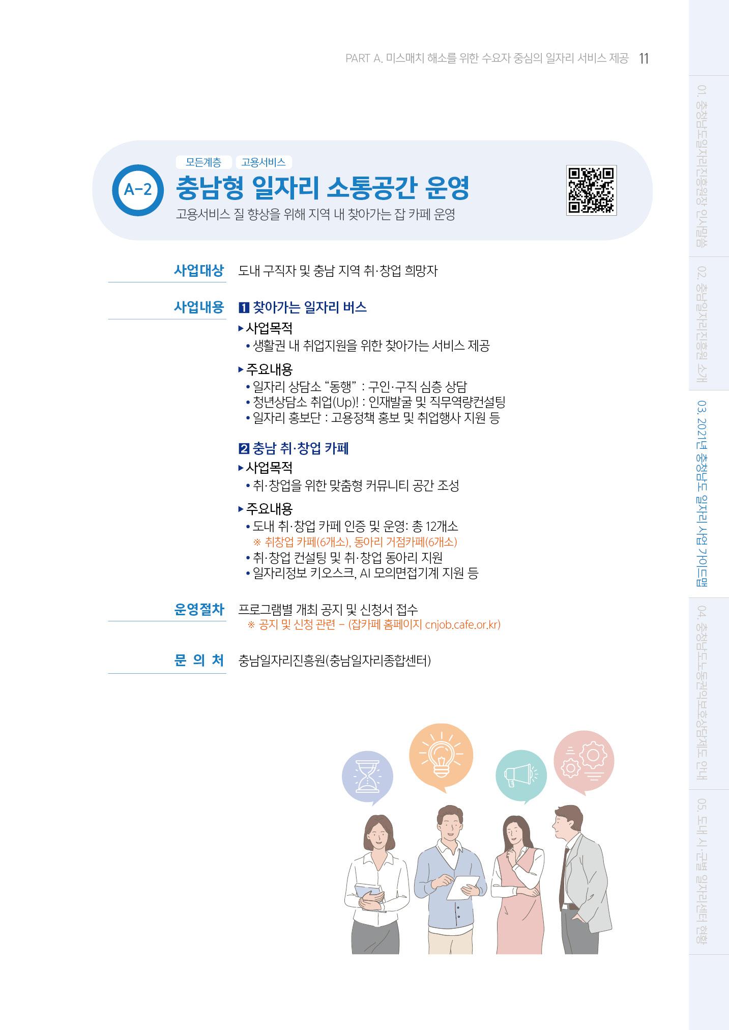 2021년 충남 일자리지원 가이드북 11페이지