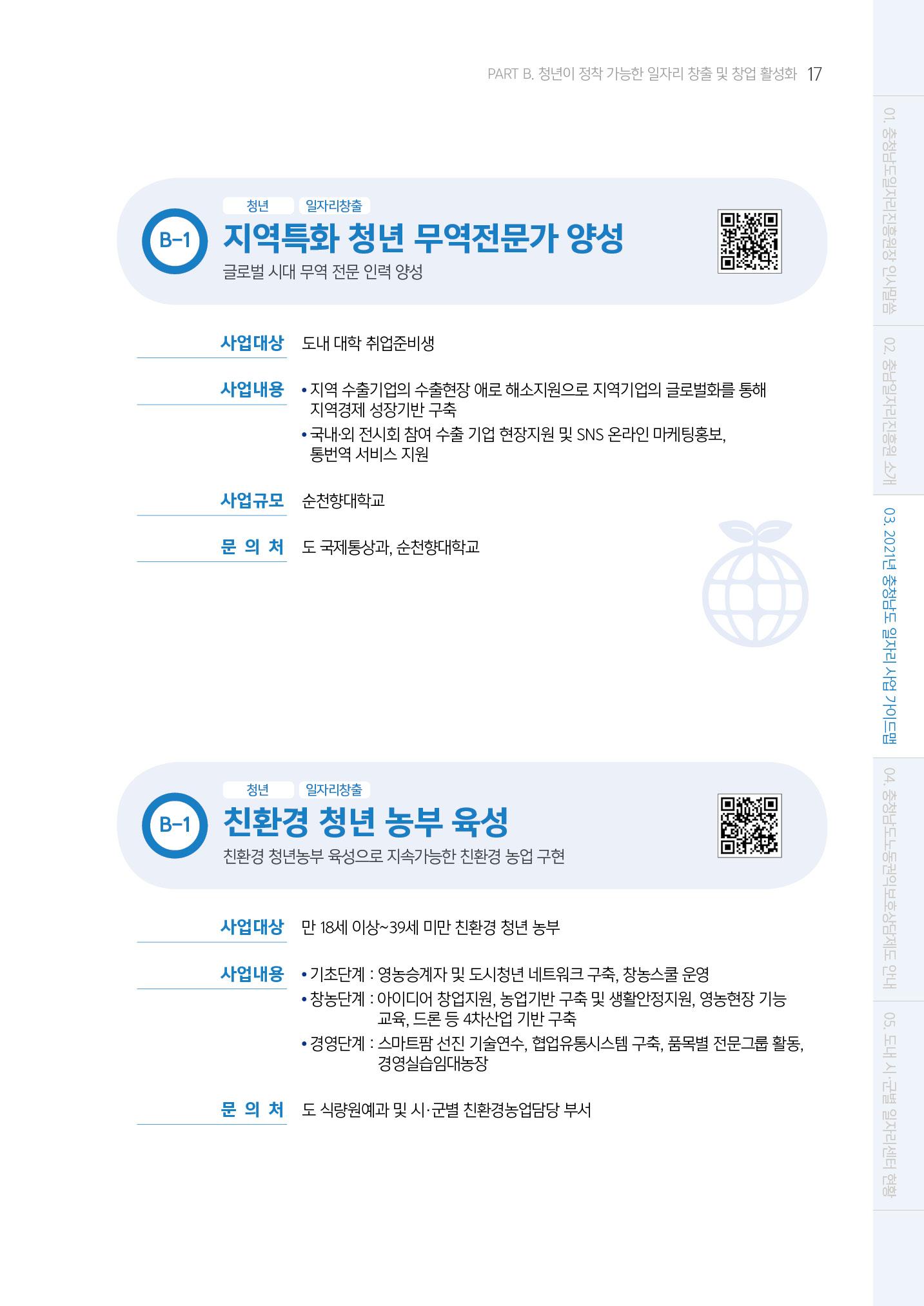 2021년 충남 일자리지원 가이드북 17페이지