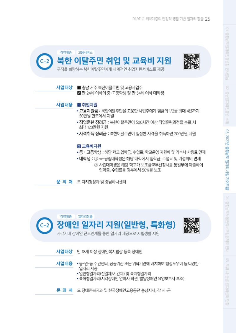 2021년 충남 일자리지원 가이드북 25페이지