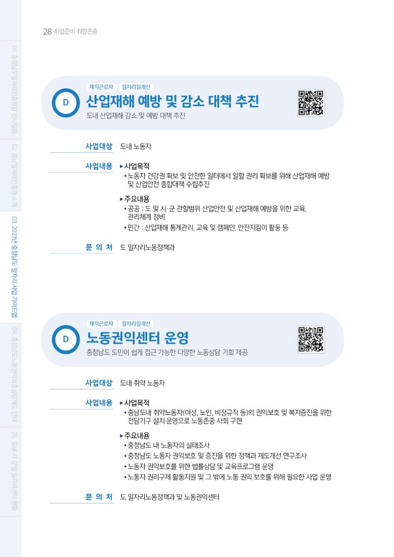 2021년 충남 일자리지원 가이드북 28페이지