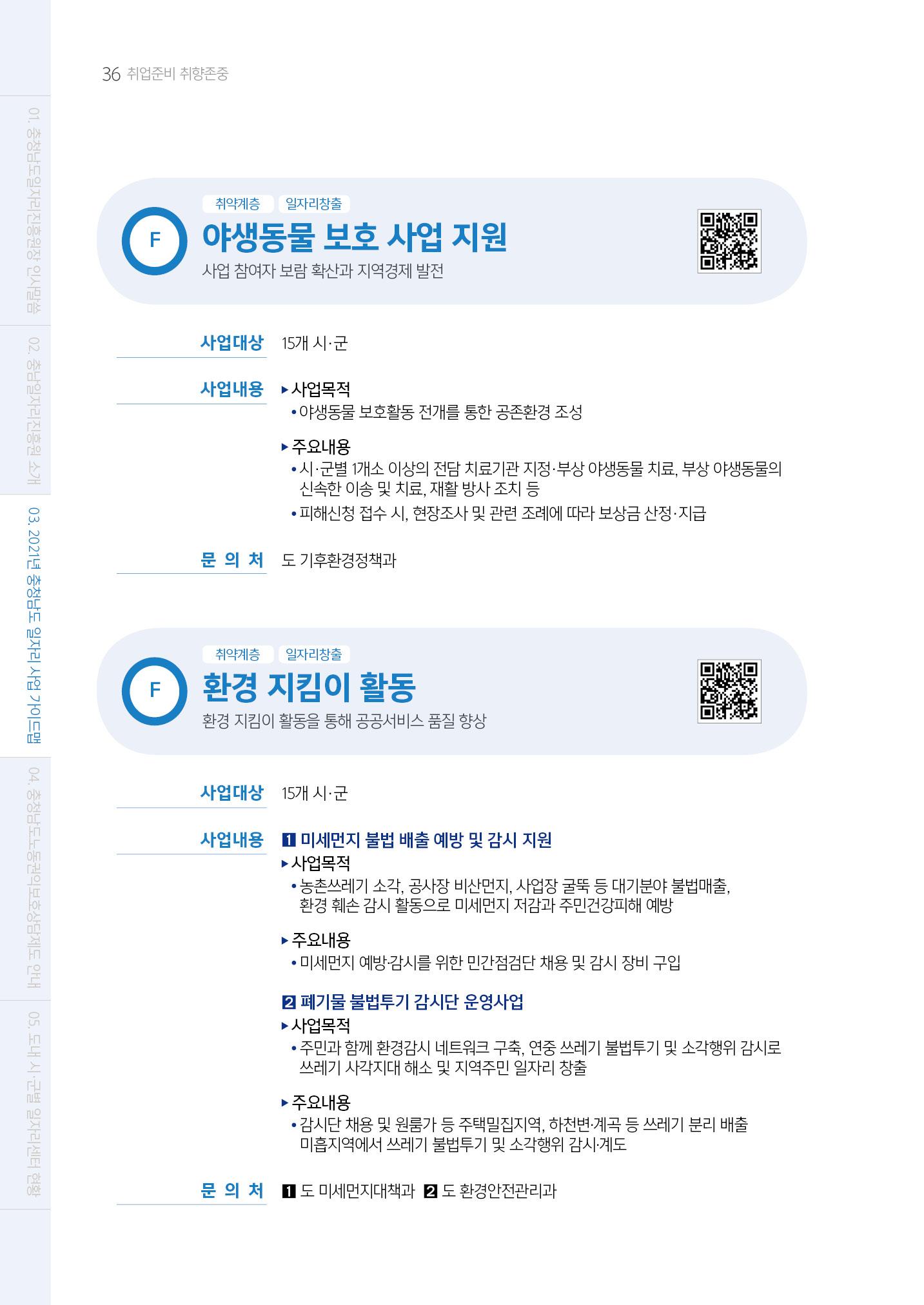 2021년 충남 일자리지원 가이드북 36페이지
