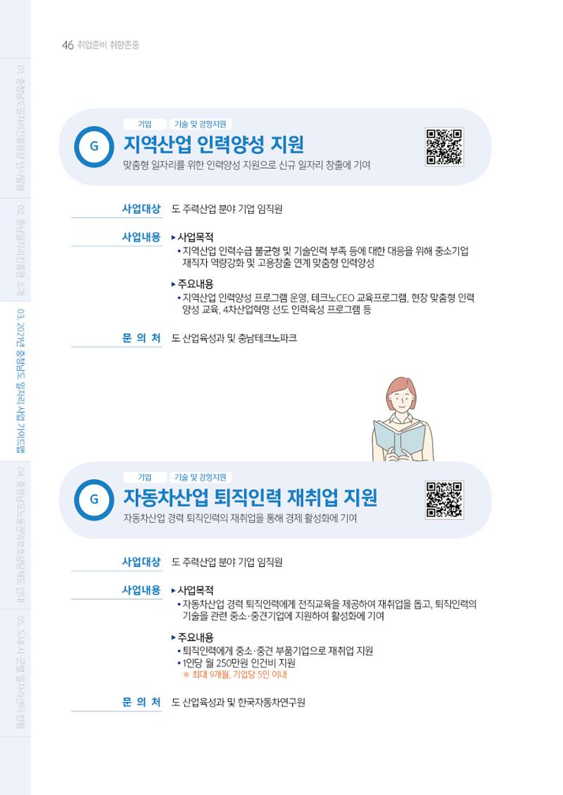2021년 충남 일자리지원 가이드북 46페이지