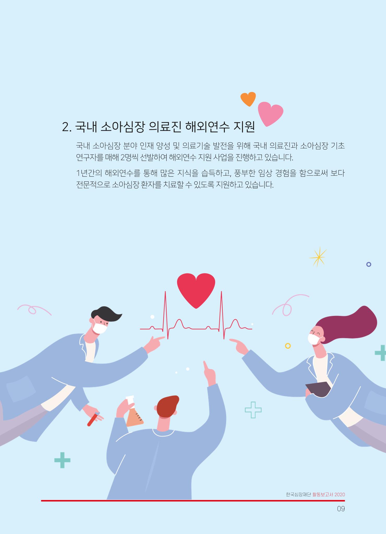 한국심장재단 2019 활동보고서 11페이지