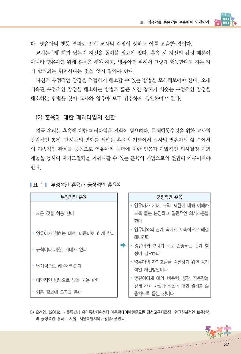함께배워요(1권) 영유아를 존중하는 훈육 이해하기 45페이지