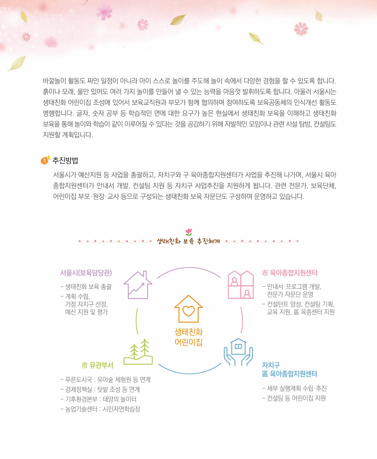 서울시 생태친화 어린이집 안내서(2021 개정) 8페이지