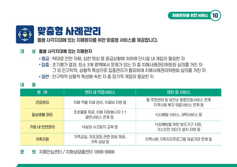 2021 치매어르신 지원 서비스 안내서 10페이지