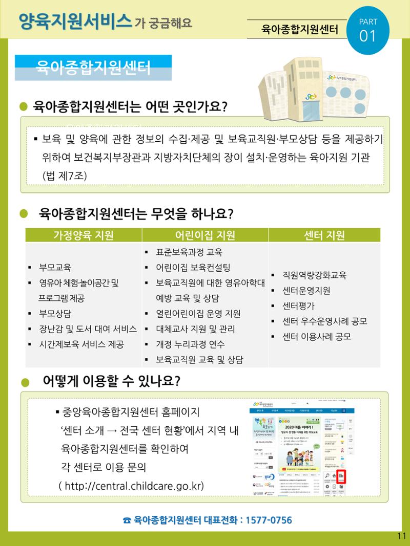 2021년 포괄적양육정보안내  11페이지