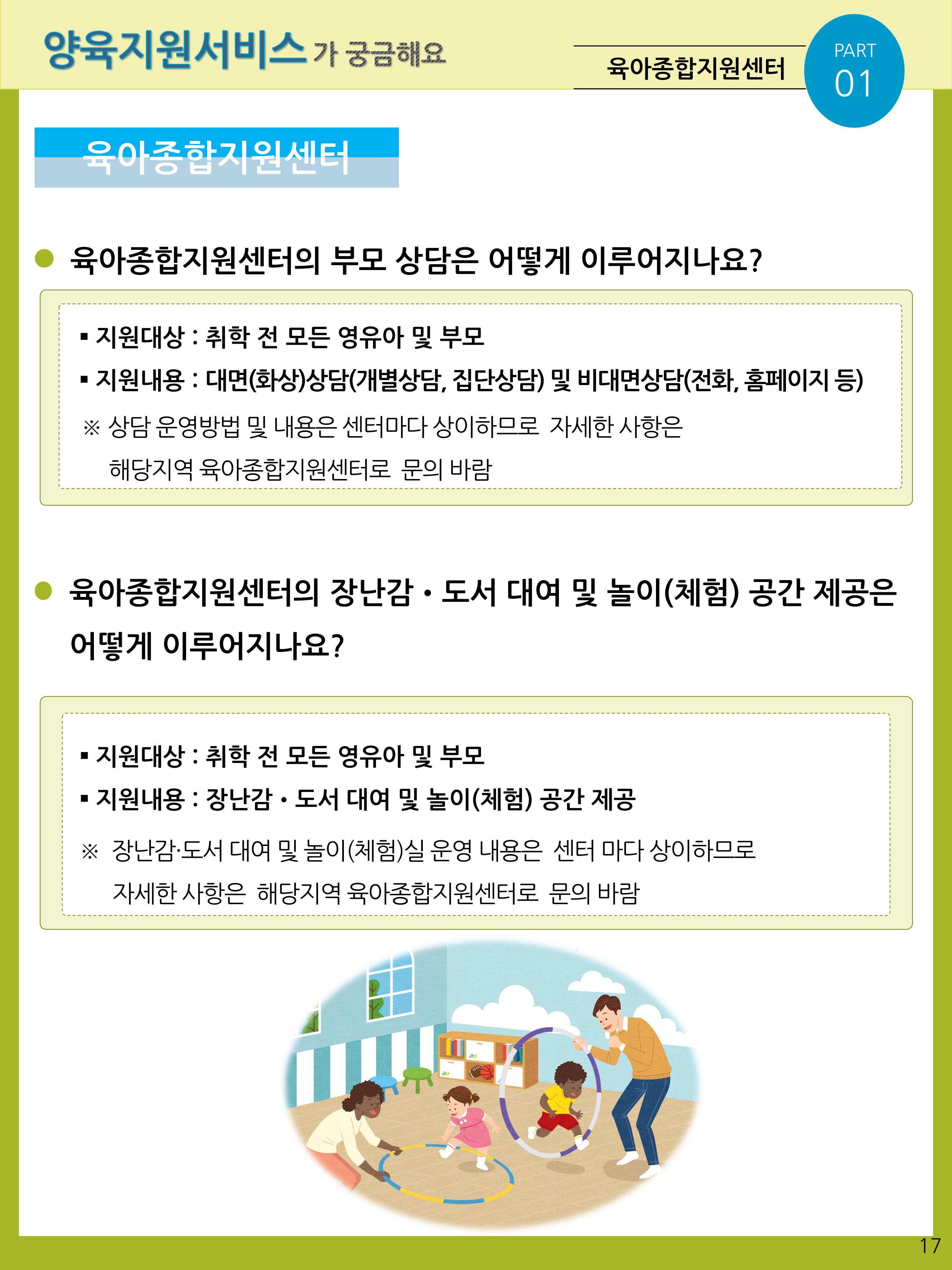 2021년 포괄적양육정보안내  17페이지