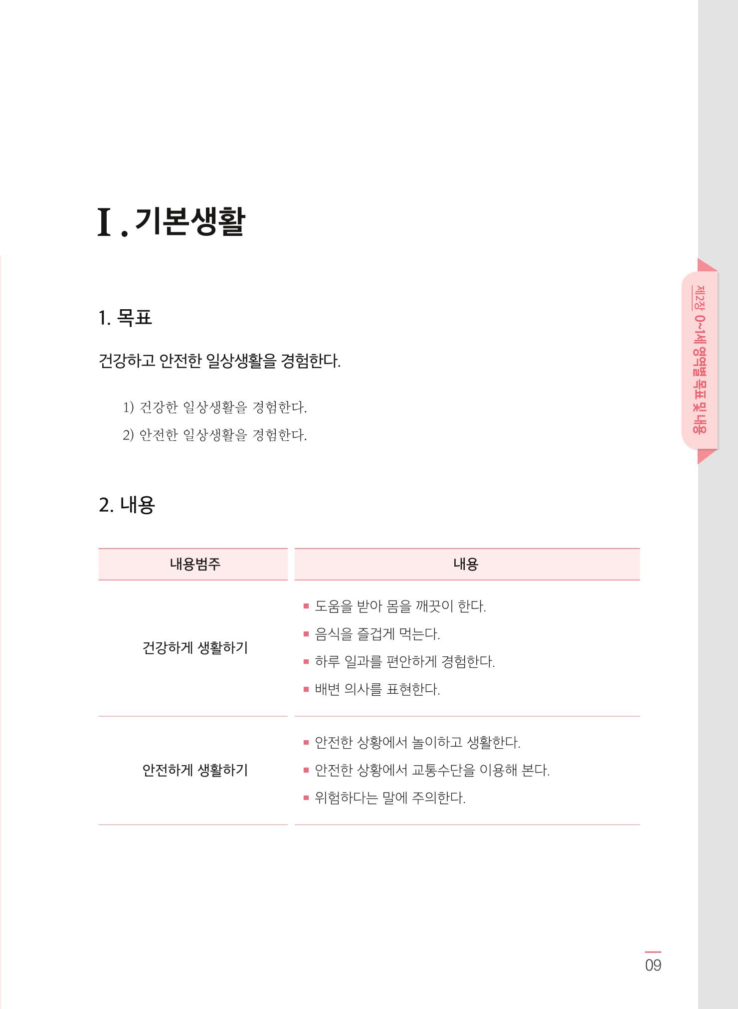제4차 어린이집 표준보육과정 고시문 11페이지