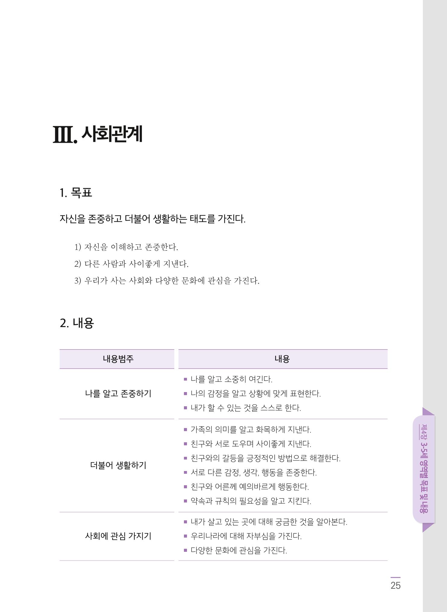 제4차 어린이집 표준보육과정 고시문 27페이지