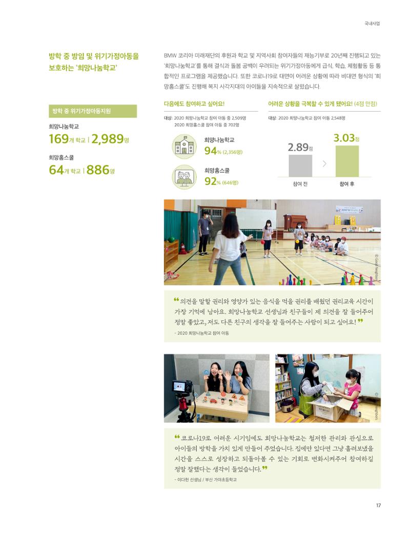 2020 굿네이버스 연차보고서 17페이지