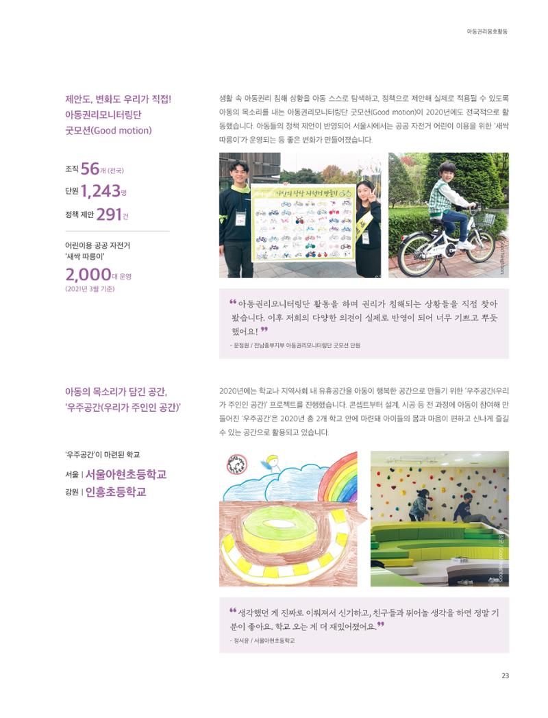 2020 굿네이버스 연차보고서 23페이지