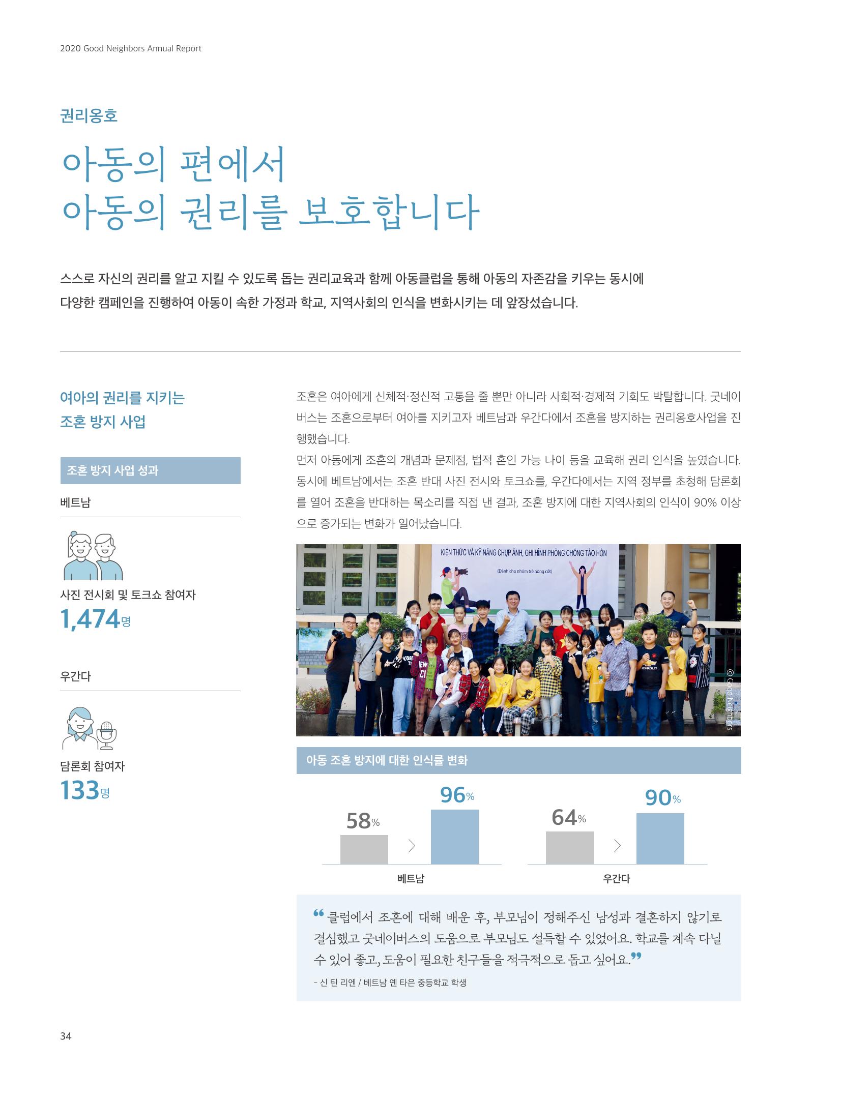2020 굿네이버스 연차보고서 34페이지